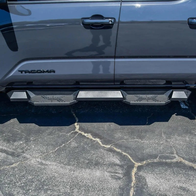 Westin/HDX 2024+ Toyota Tacoma Double Cab Xtreme Nerf Step Bars - Textured Black - Additional View 6