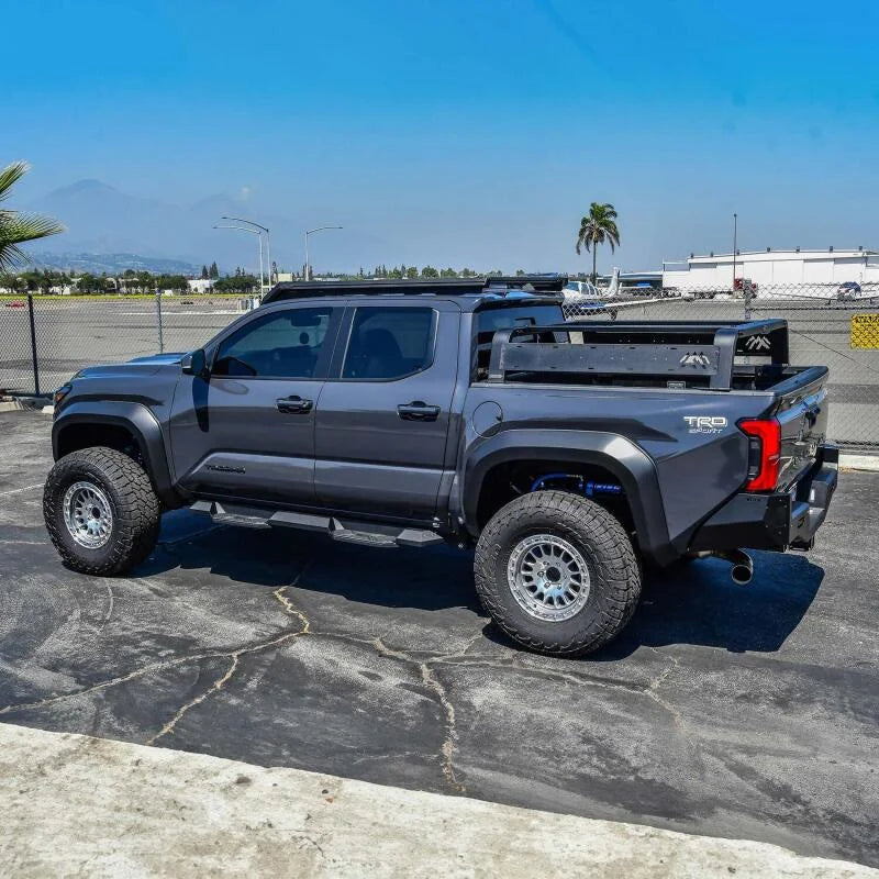 Westin/HDX 2024+ Toyota Tacoma Double Cab Xtreme Nerf Step Bars - Textured Black - Additional View 7