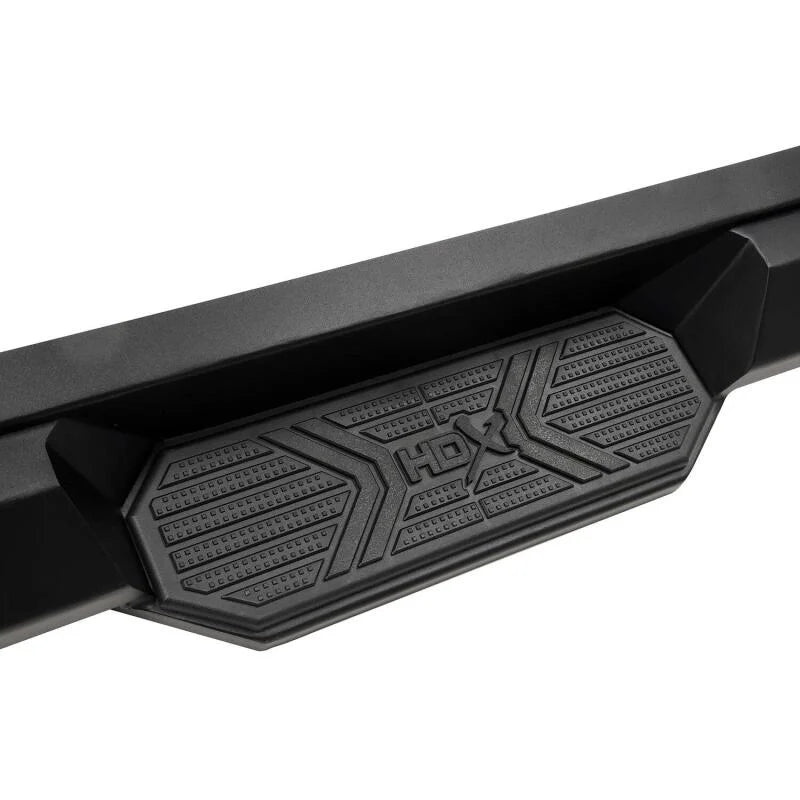 Westin/HDX 24-25 Tesla CyberTruck Xtreme Nerf Step Bars - Textured Black - Installation View