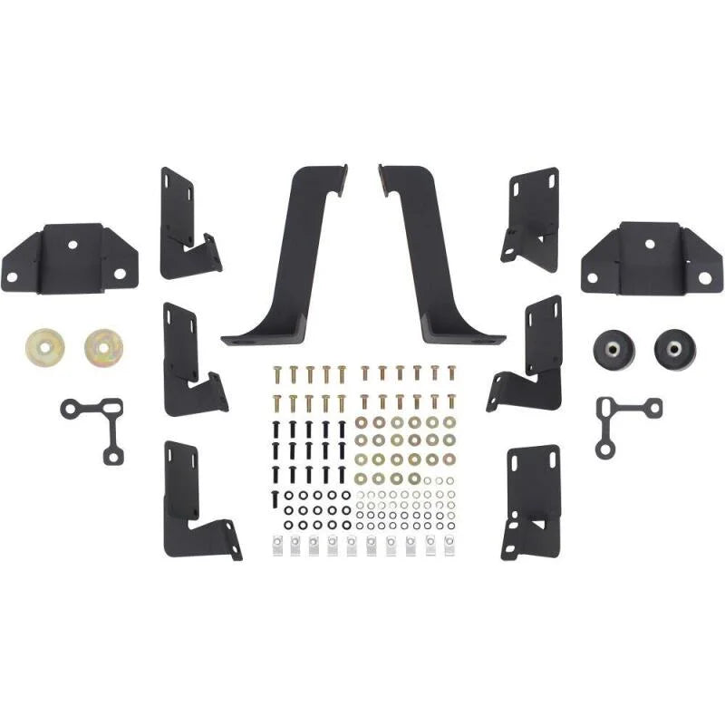 Westin/HDX 99-16 Ford F-250/350 Crew Cab (6.75ft Bed) Stainless Drop Nerf Step Bars - Textured Black - Additional View 6