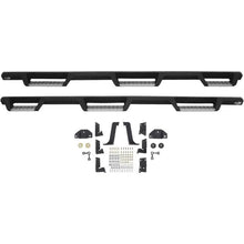 Load image into Gallery viewer, Westin/HDX 99-16 Ford F-250/350 Crew Cab (6.75ft Bed) Stainless Drop Nerf Step Bars - Textured Black - Additional View 8