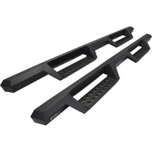 Load image into Gallery viewer, Westin/HDX 99-16 Ford F-250/350/450/550 Crew Cab Drop Nerf Step Bars - Textured Black - Main Product View