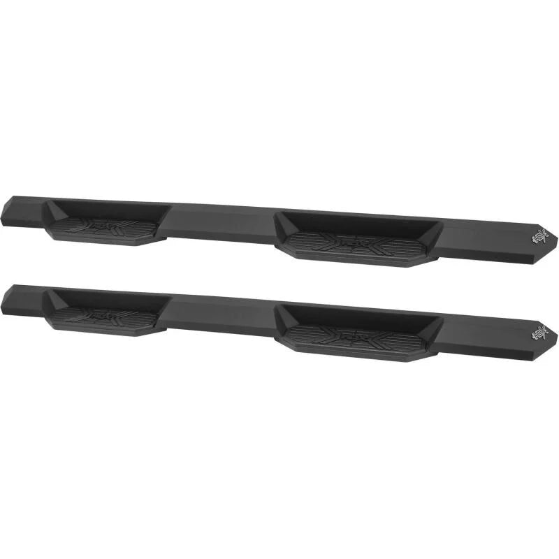 Westin/HDX 99-16 Ford F-250/350/450/550 Crew Cab Xtreme Nerf Step Bars - Textured Black - Side View