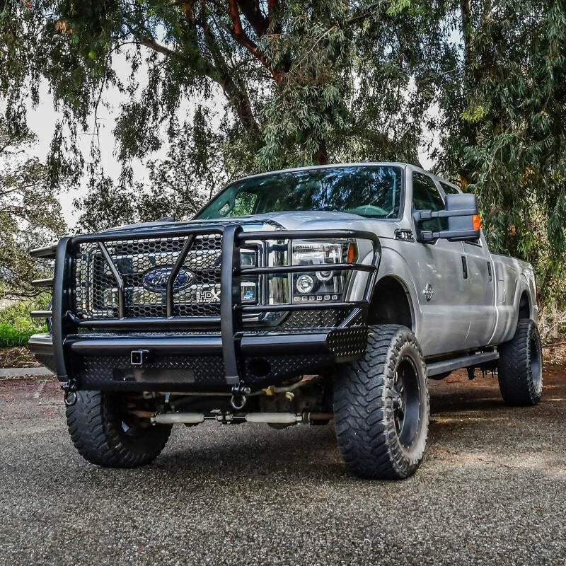 Westin/HDX Bandit 11-16 Ford F-250 / F-350 Front Bumper - Black - Installation View