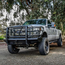Load image into Gallery viewer, Westin/HDX Bandit 11-16 Ford F-250 / F-350 Front Bumper - Black - Installation View