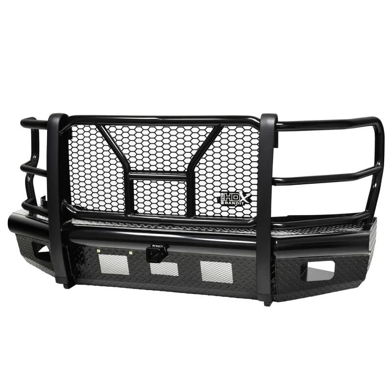 Westin/HDX Bandit 17-19 Ford F-250 / F-350 Front Bumper - Textured Black - Side View