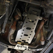 Load image into Gallery viewer, Westin/Snyper 07-11 Jeep Wrangler Transmission Pan Skid Plate - Textured Black - Side View