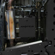 Load image into Gallery viewer, Westin/Snyper 07-17 Jeep Wrangler Evap Canister Skid Plate - Textured Black - Back View