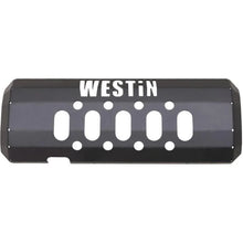 Load image into Gallery viewer, Westin/Snyper 07-17 Jeep Wrangler Muffler Skid Plate - Textured Black - Side View