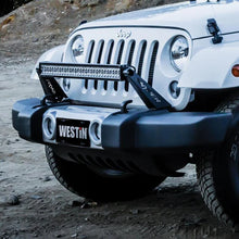 Load image into Gallery viewer, Westin/Snyper 07-17 Jeep Wrangler Snyper Bumper Mount 30in LED Bar - Textured Black - Side View