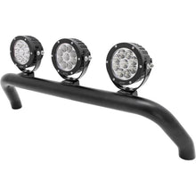 Load image into Gallery viewer, Westin/Snyper 07-17 Jeep Wrangler Snyper Bumper Mount Light Bar - Textured Black - Back View