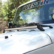 Load image into Gallery viewer, Westin/Snyper 07-17 Jeep Wrangler Snyper LED Cowl Mount - Textured Black - Back View