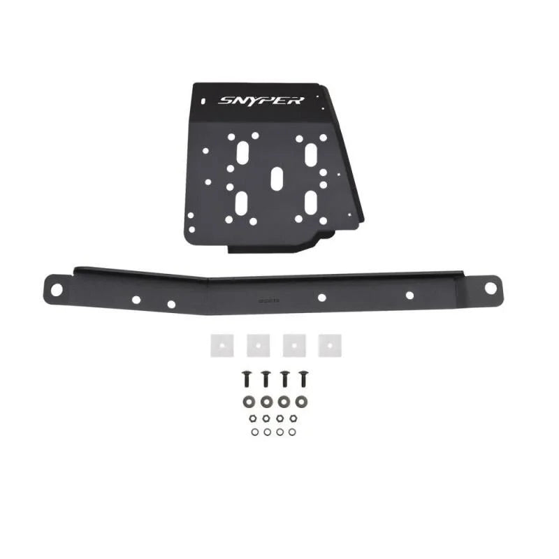 Westin/Snyper 07-17 Jeep Wrangler Transfer Case Skid Plate - Textured Black - Additional View 5