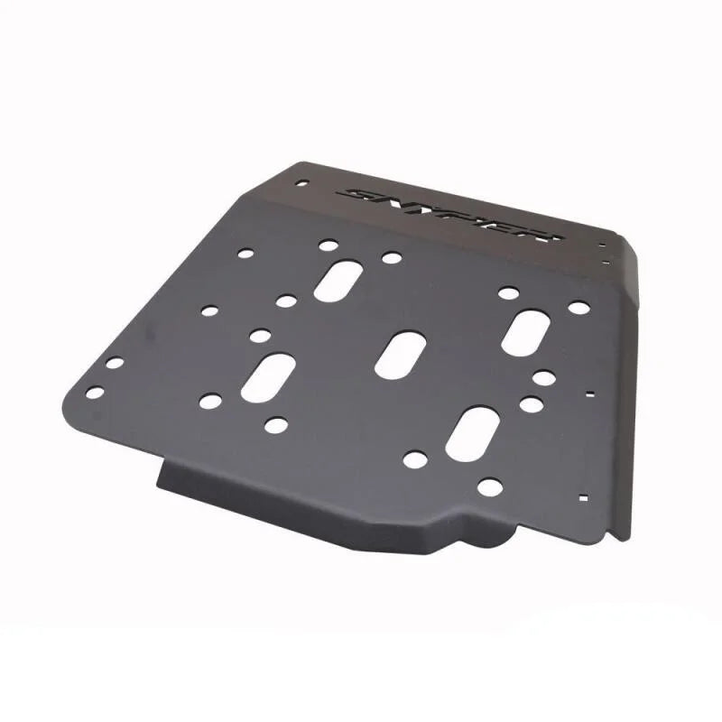 Westin/Snyper 07-17 Jeep Wrangler Transfer Case Skid Plate - Textured Black - Additional View 6