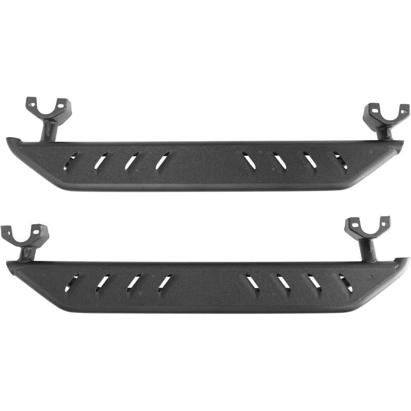 Westin/Snyper 07-17 Jeep Wrangler Triple Tube Rock Rail Steps - Textured Black - Additional View 8