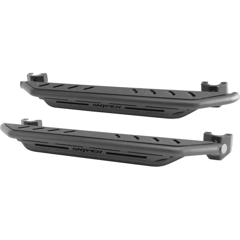 Westin/Snyper 07-17 Jeep Wrangler Triple Tube Rock Rail Steps - Textured Black - Additional View 12