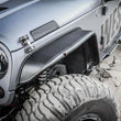 Load image into Gallery viewer, Westin/Snyper 07-17 Jeep Wrangler Tube Fenders - Front - Textured Black - Additional View 9