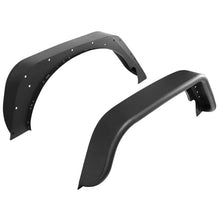 Load image into Gallery viewer, Westin/Snyper 07-17 Jeep Wrangler Tube Fenders - Rear - Textured Black - Main Product View
