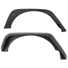 Load image into Gallery viewer, Westin/Snyper 07-17 Jeep Wrangler Tube Fenders - Rear - Textured Black - Side View