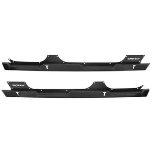 Westin/Snyper 07-17 Jeep Wrangler Unlimited Rock Slider Steps - Textured Black - Main Product View