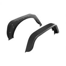 Load image into Gallery viewer, Westin/Snyper 18-20 Jeep Wrangler Tube Fenders - Rear - Textured Black - Main Product View