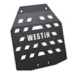 Load image into Gallery viewer, Westin/Snyper 18-21 Jeep Wrangler JL Transfer Case Skid Plate - Textured Black - Side View