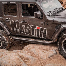 Load image into Gallery viewer, Westin/Snyper 2018+ Jeep Wrangler JL Unlimited 4DR Triple Tube Rock Rail Steps - Textured Black - Additional View 6