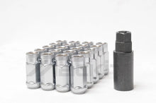 Load image into Gallery viewer, Wheel Mate 14x1.50 Monster Open End Silver Lug Nut - Set of 20 - Side View
