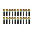 Load image into Gallery viewer, Wheel Mate Mevius 17 Hex Lug Bolt Set of 20 - Chrome Neon 14x1.25 40mm Cone 60 DEG TAP