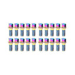 Load image into Gallery viewer, Wheel Mate Mevius Lug Bolt Set of 20 - Neon Chrome 14x1.25 27mm Cone 60 DEG TAP