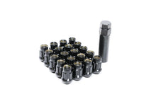 Load image into Gallery viewer, Wheel Mate Monster Lug 35 Short Lug Nut Set of 20 - Black 14x1.50 - Back View