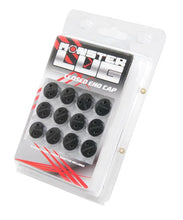 Load image into Gallery viewer, Wheel Mate Monster Lug Nut Caps - Black 14x1.50 - Side View