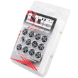 Load image into Gallery viewer, Wheel Mate Monster Lug Nut Caps - Chrome 14x1.50 - Side View