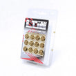 Load image into Gallery viewer, Wheel Mate Monster Lug Nut Caps - Gold 14x1.50