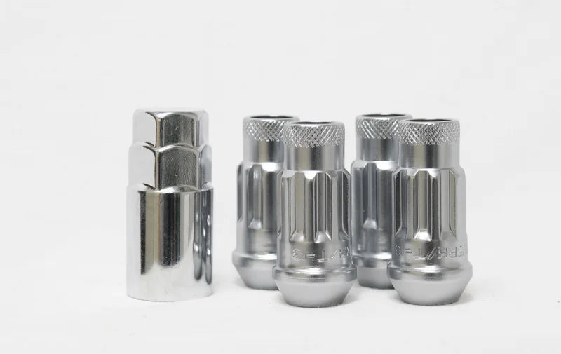 Wheel Mate Monster Open End Lug Nut Set of 4 - Chrome 1/2in - Main Product View