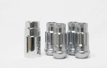 Load image into Gallery viewer, Wheel Mate Monster Open End Lug Nut Set of 4 - Chrome 1/2in - Main Product View