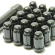 Load image into Gallery viewer, Wheel Mate Muteki Closed End Lug Nuts - Deep Black 12x1.50 - Side View