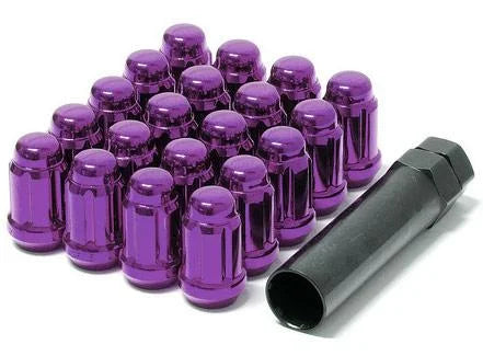 Wheel Mate Muteki Closed End Lug Nuts - Purple 12x1.25 - Main Product View