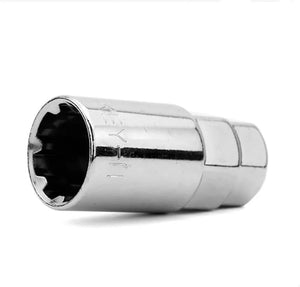 Wheel Mate Muteki Lock Key Adapter - Chrome