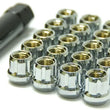 Load image into Gallery viewer, Wheel Mate Muteki Open End Lug Nuts - Chrome 12x1.50 - Main Product View