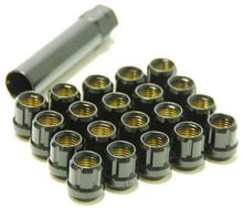 Load image into Gallery viewer, Wheel Mate Muteki Open End Lug Nuts - Deep Black 12x1.25 - Side View