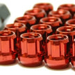 Load image into Gallery viewer, Wheel Mate Muteki Open End Lug Nuts - Red 12x1.50 - Main Product View