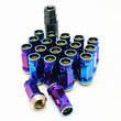 Load image into Gallery viewer, Wheel Mate Muteki SR45R Lug Nut Kit 12x1.25 - Burned Blue