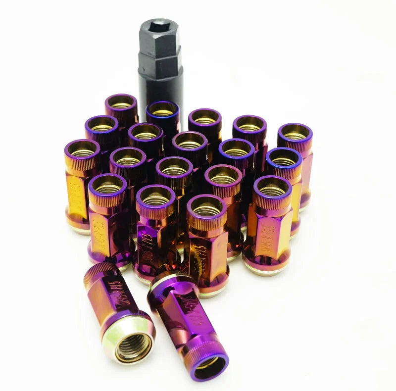 Wheel Mate Muteki SR45R Lug Nut Kit 12x1.25 - Burned Titan - Main Product View