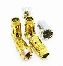 Load image into Gallery viewer, Wheel Mate Muteki SR45R Lug Nut Kit Lock Set 12x1.25 45mm - Yellow