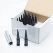 Load image into Gallery viewer, Wheel Mate Spiked Lug Nuts Set of 24 - Black 14x1.50