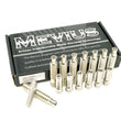 Load image into Gallery viewer, Wheel Mate Stud Conversion M14 x P1.50-M12 x P1.50 / 1.75in L - Nickel Finish (QTY 20) - Side View