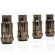 Load image into Gallery viewer, Wheel Mate WM14R 14x1.50 Wheel Locks Titanium Chrome 4 PCS