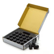 Load image into Gallery viewer, Wheel Mate WM14T Closed End Lug Nuts - QTY 20/Black - Side View
