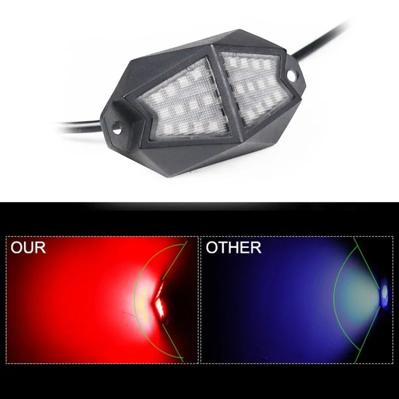 Whip It Led Rock Light 8 Pod - Main Product View